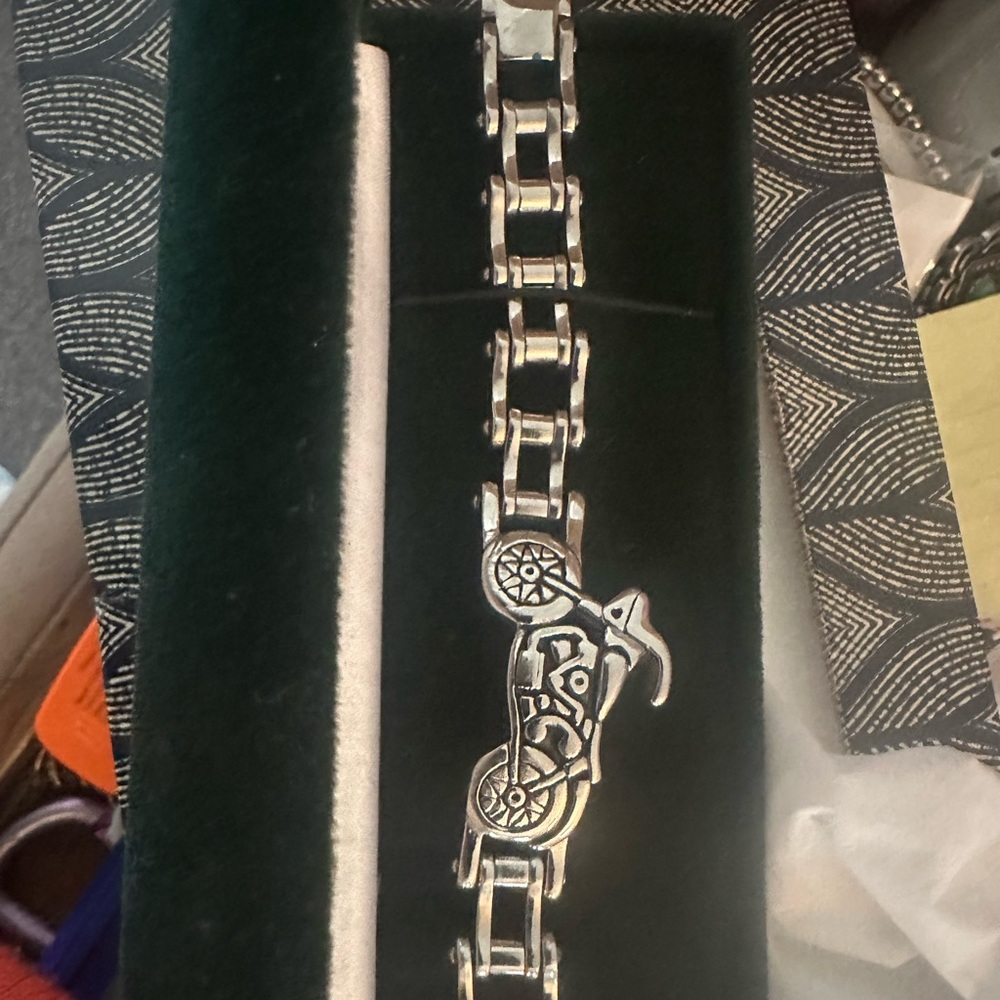 Stainless steel Motorcycle bracelet
